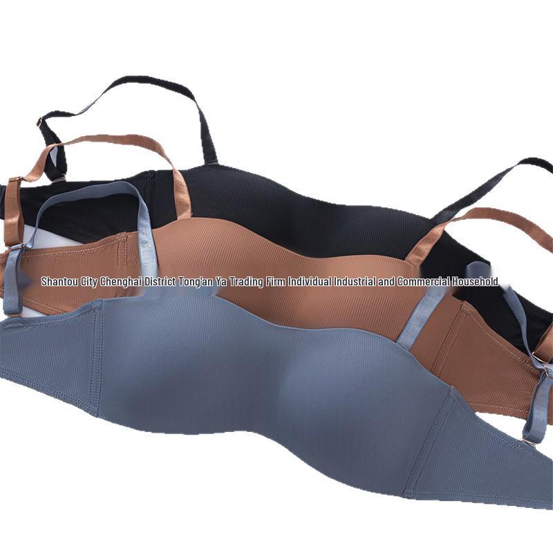 Эксклюзивный трансграничный strapless с противоскользящей полосой: Беспроводной, Невидимый и Бесшовный Бюстгальтер