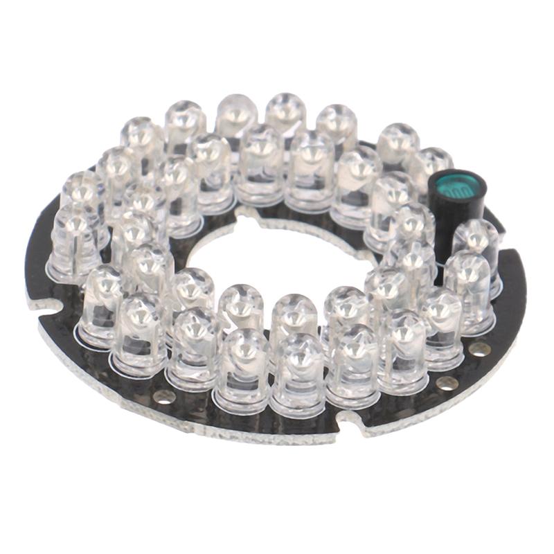 Ir 36 Led Light Board Инфракрасная лампа Модуль платы для дневного ночного видения Камера безопасности Высокое разрешение Ir Led 90 градусов