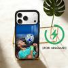 Футбольный чехол для телефона с Неймаром Младшим 10 для iPhone 17,16,15,14,13,12,Plus,Pro,Max с магнитной беспроводной зарядкой Magsafe