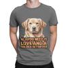 Pet Owner Design All You Need Is Love And Golden Retriever Funny Graphic 100 Cotton TShirt gloden retirever Tops Tees For Unisex