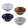 Столовая посуда Восточная восьмиугольная чаша 11 см Oct Маленькая миска Набор из 4 цветов Японская столовая посуда Салатница Фруктовница Сервировочная миска Посуда для кафе Миска для гарнира