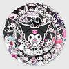 Наклейки Sanrio Kuromi в стиле граффити: 50 Мультяшных Дизайнов для Чемоданов, Ноутбуков, Автомобилей и Самокатов.