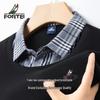 FORTEI Мужской теплый свитшот из искусственного двухслойного материала