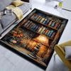 Новое поступление! Книжная полка стиль масляной живописи Принт Ковер для Спальни Гостиной Прикроватный Диван Напольный Коврик Современный Домашний Декор Ковры