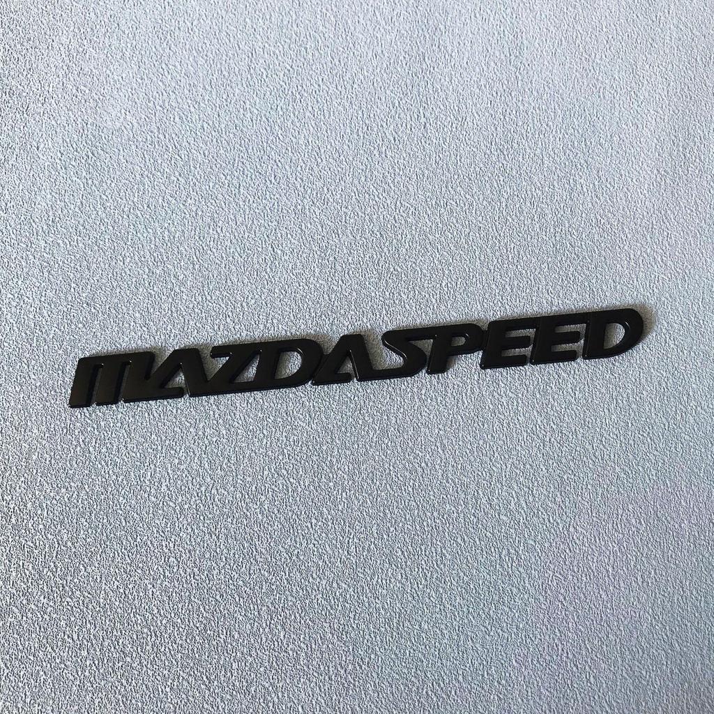 Металлическая наклейка на автомобиль Mazda Speed: Эмблема боковая и задняя Atenza Angkesaila.