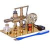 Dual Cylinder Single Cylinder Stirling Engine Toy Balance Single-Cylinder Hot Air Model  Invention