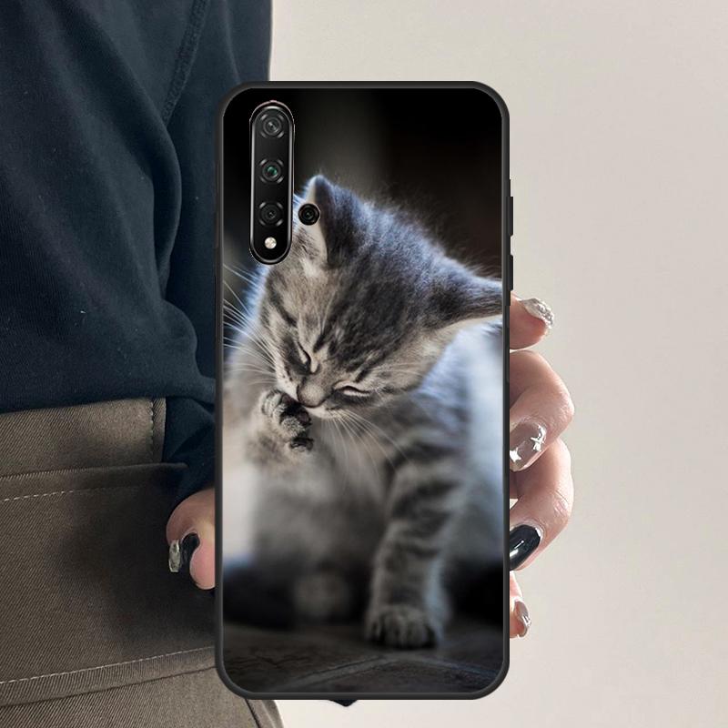 Китти Кошки Милые Для Huawei Nova Y70 Y90 Y60 Y61 Y91 Y72 9 10 SE 12i 12s 11i 5T P60 Pro P20 P30 P40 Lite Чехол