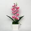 Phalaenopsis Artificial Faux Plants Multi-Bloom Bonsai  Living Room Ornaments