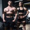 EMS стимулятор мышц брюшной пояс для похудения электрический умный ABS тренажер для рук, ног, талии, потеря веса, фитнес, вибрационный пояс