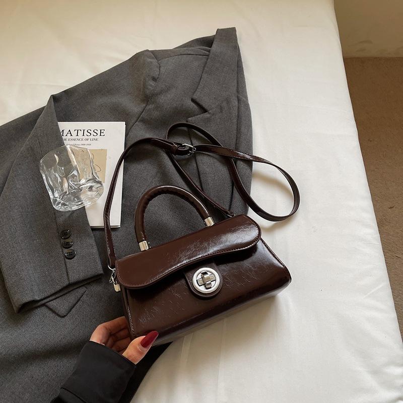 Премиальная ретро маленькая сумка женская новая весна и лето универсальная сумка-мессенджер портативная маленькая квадратная сумка