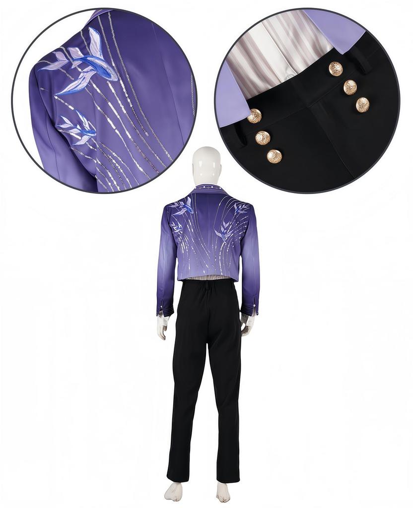 Кои и Мику Хомура Косплей Мужской Кои Мику Боевая форма Популярный игровой костюм в Бесконечном [NOKIJP] Косплей, Костюм, Главный герой, Главный герой,