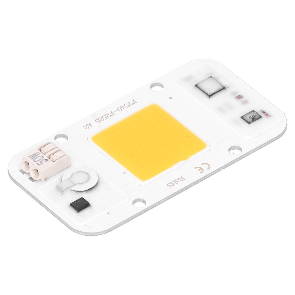 20W30W50W 220V LED COB Chip Lamp Panel WeldingFree Белый теплый свет Полный спектр(Теплый свет 50 Вт)