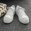 2024 новый нишевый дизайн осень-зима, простая и универсальная индивидуальность, модные мужские маленькие белые туфли на толстой подошве, туфли для скейтбординга 77668-J