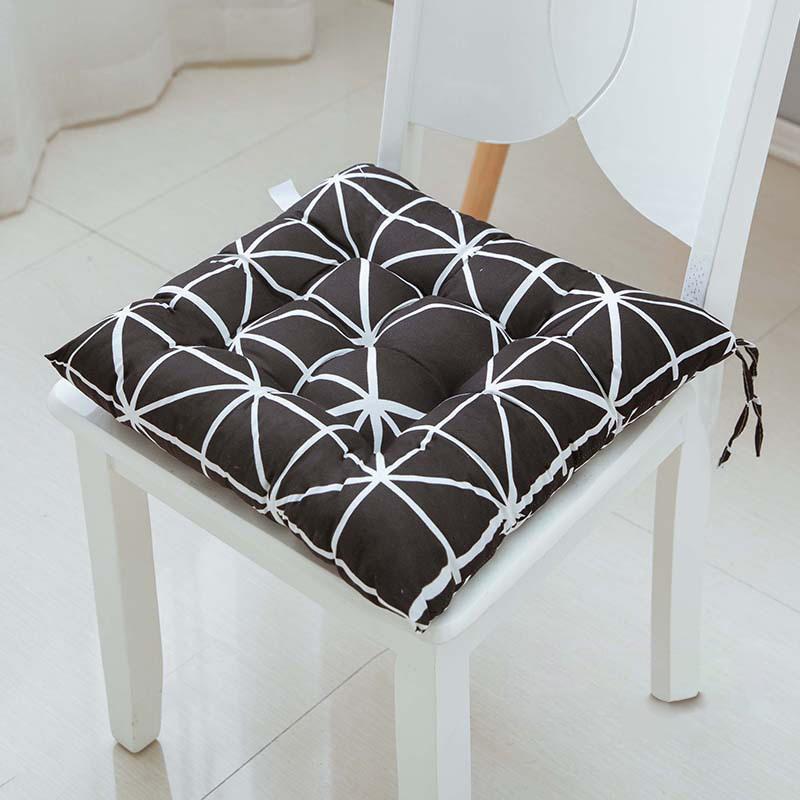 1PC Square Ultra Soft Thick Comfortable Indoor Living Room Sofa Office Linen Chair Cushion