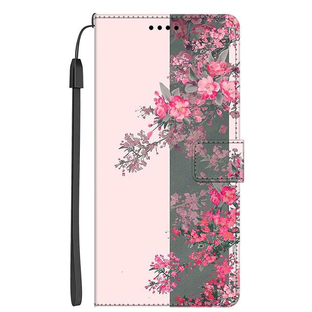 Wallet Book Leather Case For Realme 8 7 6 Pro 5G 4G C15 C11 2021 2021 Phone Cover Flip Stand Cartoon Holder Realme8 Realme7 Capa