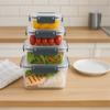 Food containers with lid and seal 4 pcs.