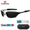 Queshark UV400 Polarized Camping Hiking Fishing Sport Eyewear Cycling Glasses MTB Bike Racing Bicycle Sunglasses Driving Goggles