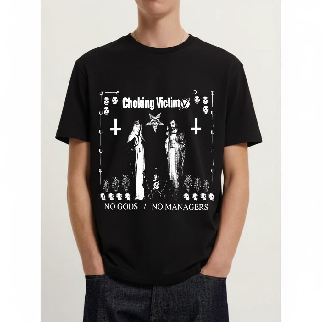 Choking Victim “No Gods No Masters” Classic Adult T-Shirt