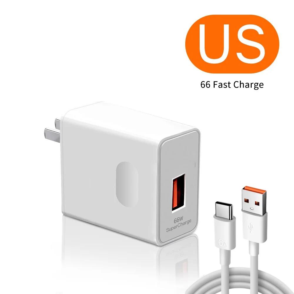 USB зарядное устройство 66 Вт супер быстрая зарядка быстрая зарядка QC3.0 для iPhone 16 Pro Max Samsung S24 Xiaomi 15 адаптер для мобильного телефона