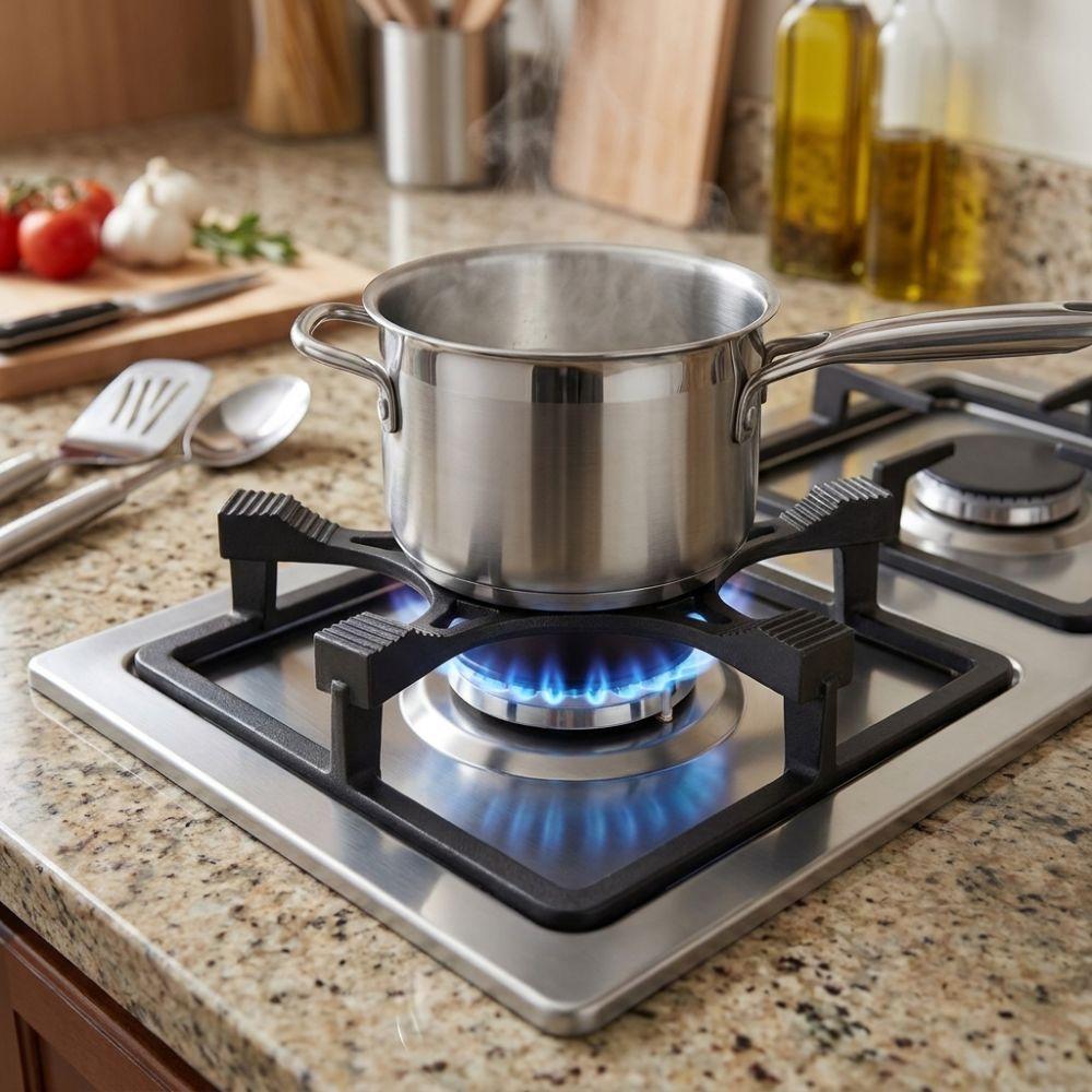 Anti-corrosive Cast Iron Gas Stove Bracket 4 Claws Cooker Ring Gas Stove Stand Outdoor Cooking