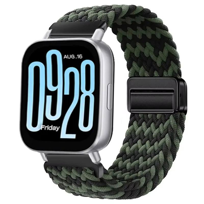 Нейлоновый магнитный ремешок для смарт-часов Redmi Watch 5 Active, плетеный браслет-ремешок на запястье для Xiaomi Redmi 5 Lite, аксессуары
