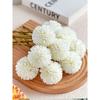Artificial Chrysanthemum Ball Flowers Dandelion Hydrangea Arrangement Bouquet Present For Friends Bridal Wedding Bouquet Decor For Home Office