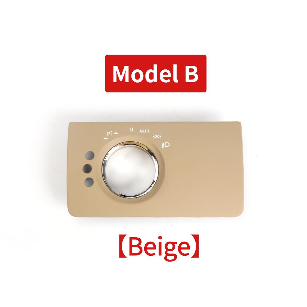 Аксессуары для салона автомобиля Передняя кнопка переключения фар Панель отделки Крышка для Benz W164 ML GL 300 350 450 500