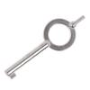 1 Pcs American Style Universal Flat Key Blank Special Key Handcuff Lock Key Zinc Alloy Keychain