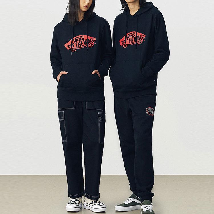 Vans Спортивная толстовка с капюшоном и принтом логотипа скейтборда, мужская толстовка с капюшоном, черная VN0A5F5JBRR