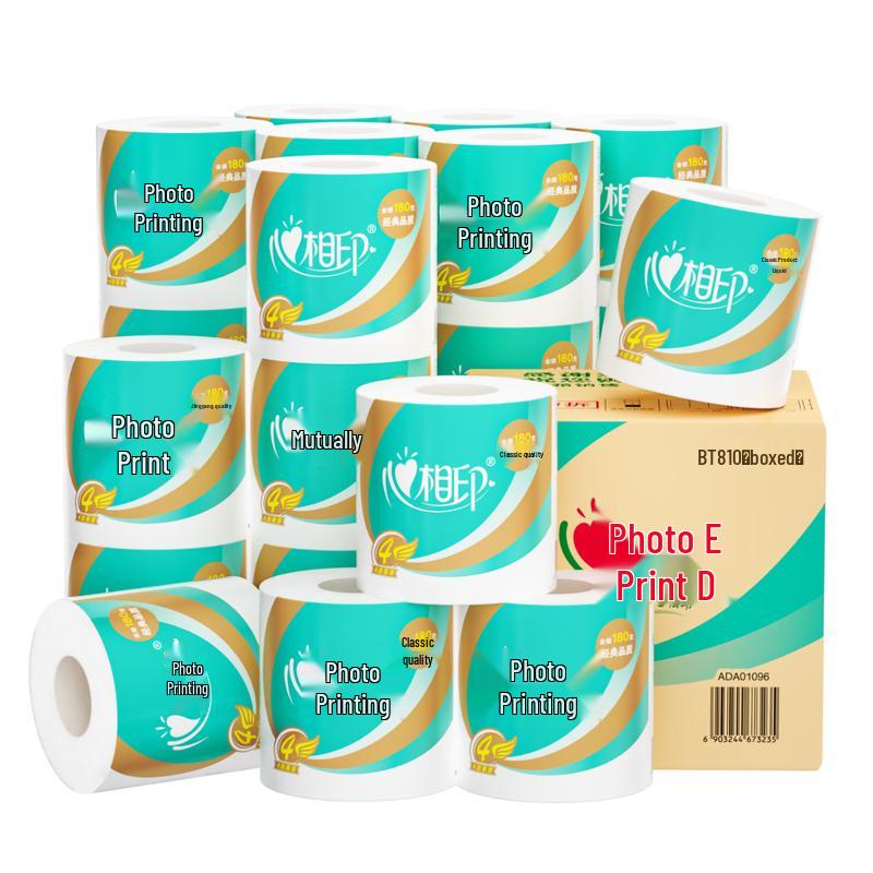 Рулоны туалетной бумаги Hearttex Soft Series 4-слойные