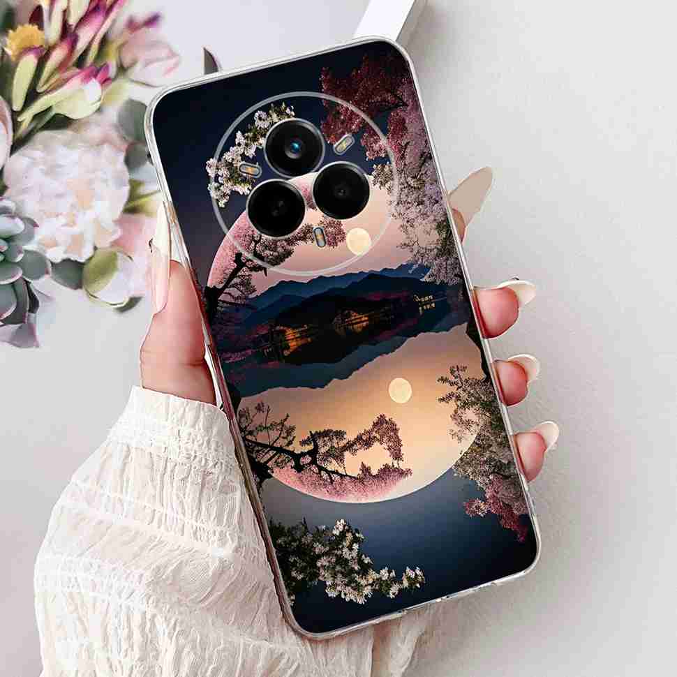 Чехол для Realme 14 Pro 5G RMX5056 Новый модный стиль Мягкий силиконовый чехол из ТПУ для Realme 14Pro+ 14Pro Plus 5G RMX5051 Защитный корпус-бампер