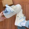 Оригинальные нишевые маленькие белые туфли женские осенние новые универсальные на платформе студенческие повседневные спортивные кеды прилив