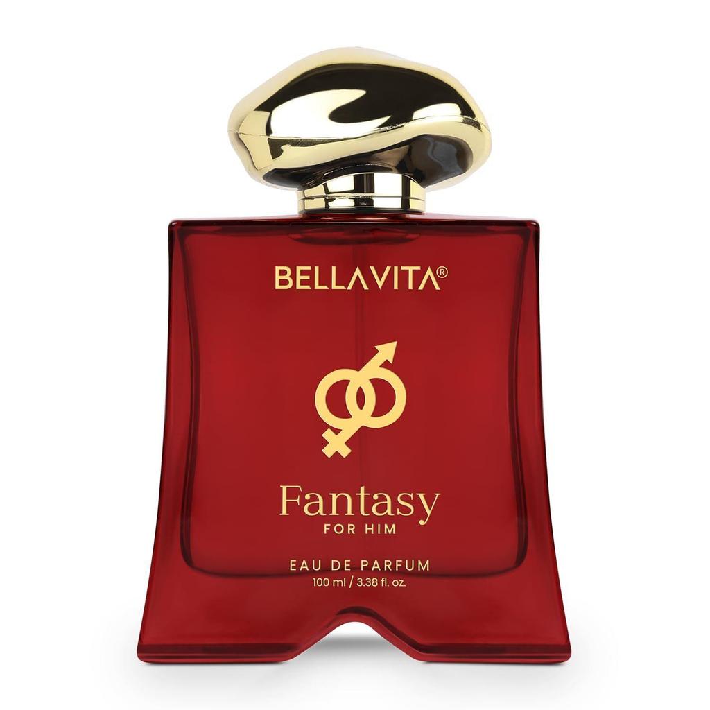 BELLAVITA Mood Collection Fantasy | Стойкая парфюмерная вода для мужчин | с яблоком, корицей, мускусом и ванилью | Фруктовый и пряный премиальный аромат