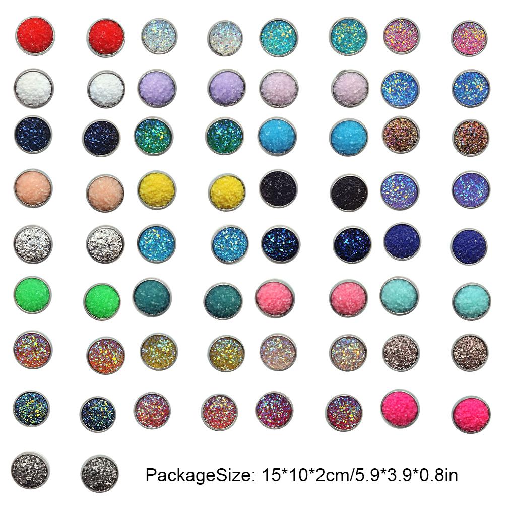 Серьги-пусеты 8 мм, круглые, износостойкие, богемные, для пирсинга ушей, ювелирные изделия, стильные украшения для женщин, девушек