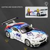 1/32 BMW Z4 GT3 Суперкар Модель легкосплавного спортивного автомобиля Литой звук Супер гоночный подъемный хвост Горячая машина Колесо для детей Подарки