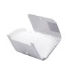 Storage Pockets Paper Organizer File Classify Filing Box Self Standing Briefcase Document Holder