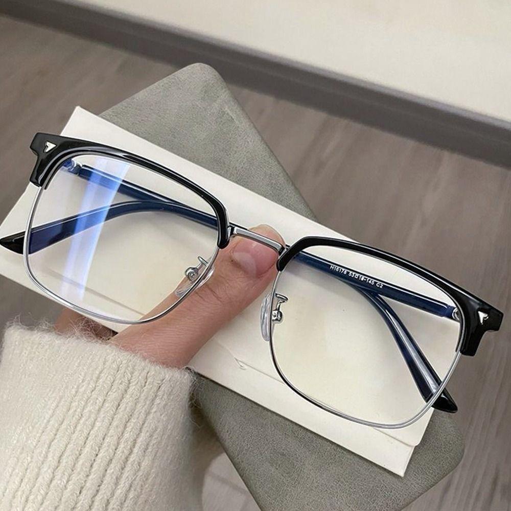 Blue Ray Blocking Anti-Blue Light Glasses Ultralight Metal Computer Goggles Eye Protection Optical Spectacle Eyeglass Office