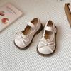 Girls' Shoes2026Versatile British-style single shoes, children's outdoor leather shoes, suitable for toddlers and young children, with non-slip