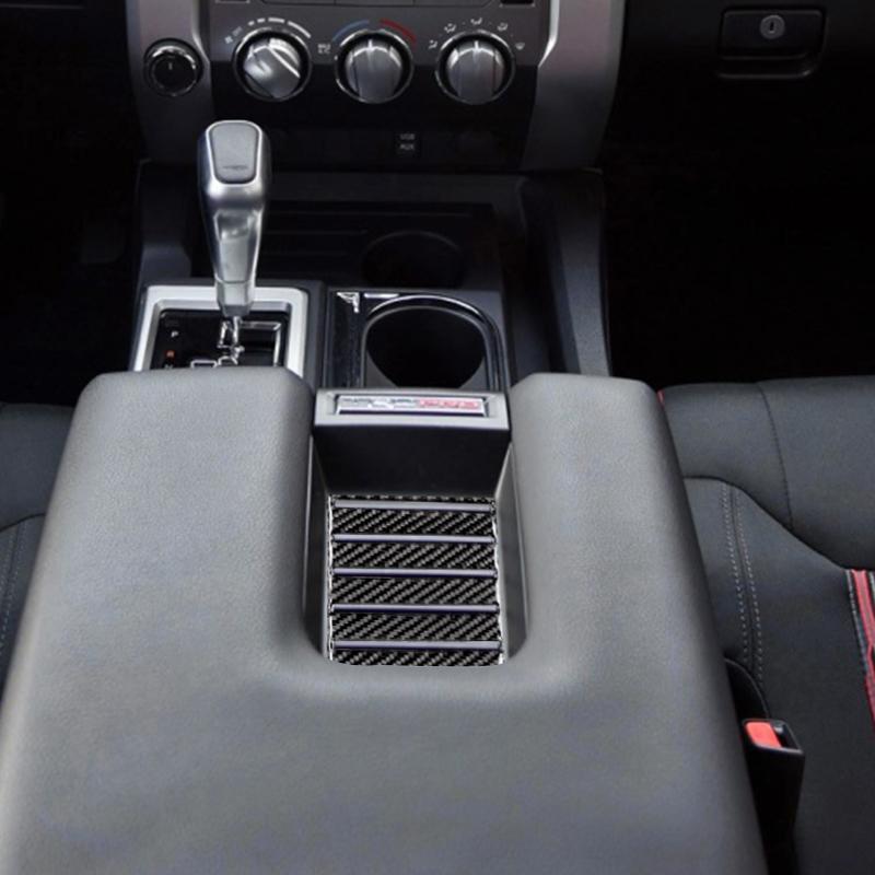 Для Toyota Tundra 2014-2018 автомобильная консоль подлокотник крышка центрального ящика для хранения слот уплотнительная наклейка отделка авто интерьер