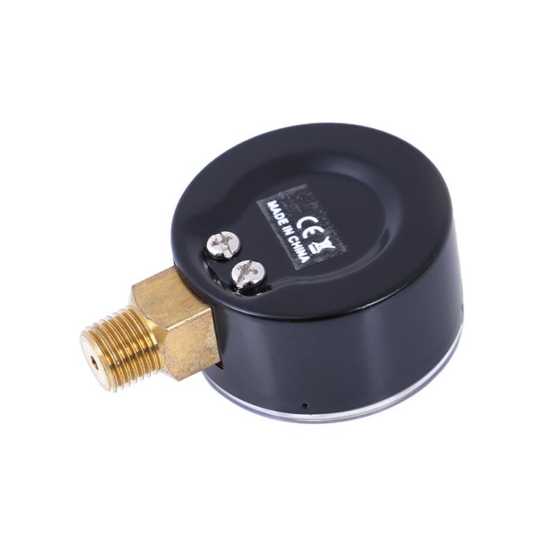 Манометр низкого давления для топлива, воздуха, масла, газа, воды 50 мм 0-15 фунтов на квадратный дюйм 0-1 бар 1/4 Bspt