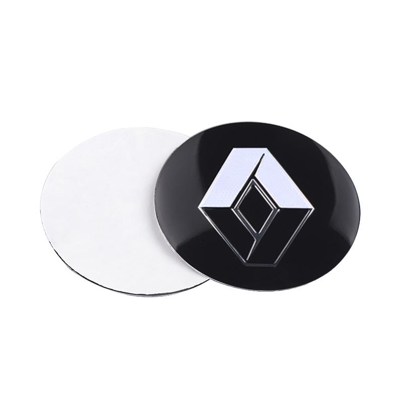 4pcs 56MM Car Wheel Center Cover Hub Caps Stickers Accessorie For Renault Fluence Scenic Duster Logan Clio 2 3 Trafic Zoe Trafic Z999