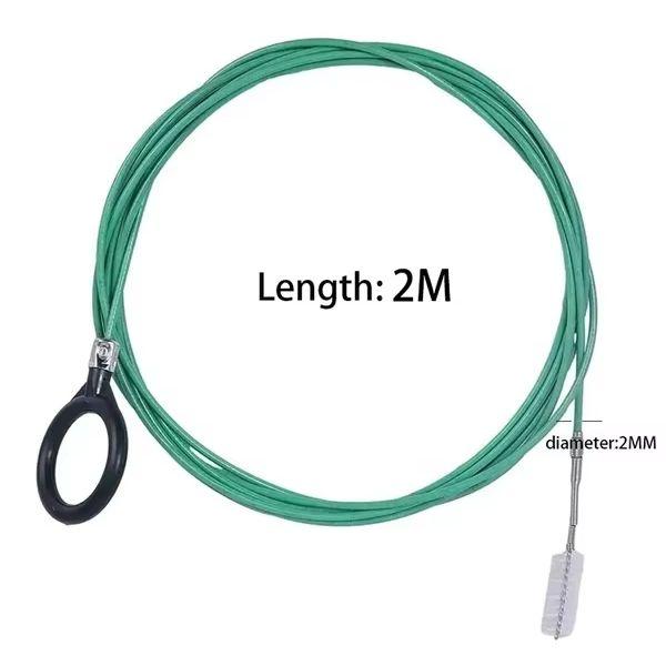 2/3m Car Sewer Unclogger Cleaning Brush Car Sunroof Long Hose Drain Hole Drain Unclogger Car Pipe Tool Cleaner Auto Accessories