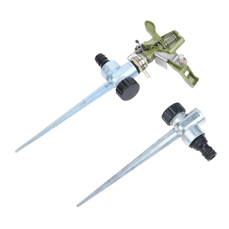 Thread Rotating Rocker Sprinkler Adjustable Automatic Impact Sprayer for Lawn Garden Yard Irrigation