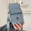 Повседневная водонепроницаемая кросс-боди сумка для телефона с регулируемым ремнем, многофункциональная сумка через плечо, чехол для мобильного телефона