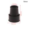 16/19Mm Anti Slip Rubber Crutches Tips Pad Durable Rubber Anti-Slip Heavy Duty Canes Replacement For Walking Stick