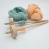Wooden Spindle Top Hand Carved Whorl Yarn Spin Sewing Crafts Drop Spindle  Top Whorl Yarn Spin