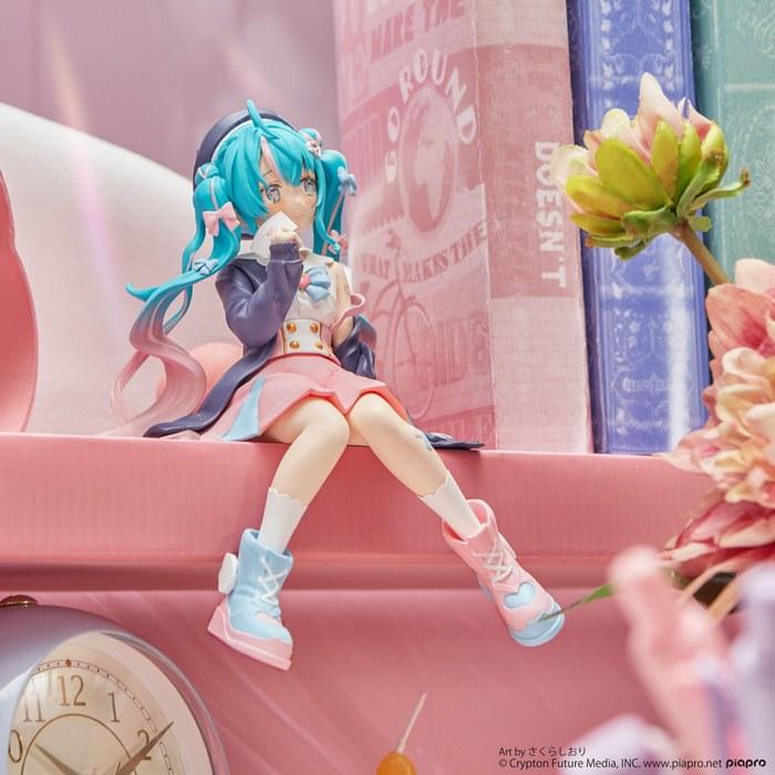 Фигурка Hatsune Miku Наконечник для лапши Матросский костюм Розовый