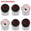 ELING 52mm Oil Pressure Gauge 0-5Bar 0-73PSI 0-10Bar 0-145PSI Indicator meter with Red Backlight with Alarm for Yachts Forklift