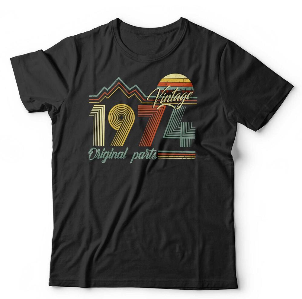 Birthday T Shirt Classic Vintage 1996 1973 Original Parts Gift Retro Unisex