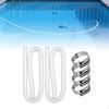 2 Pack Pool Pump Hoses 59 Inch for Above Ground Pools Connection Parts